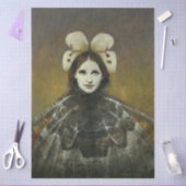 Pre-Raphaelitische stijl Vlindermeisje Tissuepapier (Craft)