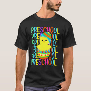 Pre School Kip Kraak De Eieren Pasen Dag Jongen G T-shirt