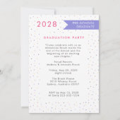 PRE-SCHOOL meisje Afstuderen Foto Schattige 2025 Kaart (Achterkant)