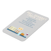 Pre-Shabbat checklist magneet (Linkerzijde)