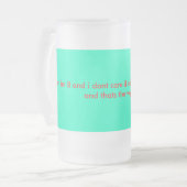 pre-teen animatie-mok matglas bierpul (Voorkant links)