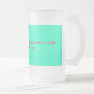 pre-teen animatie-mok matglas bierpul