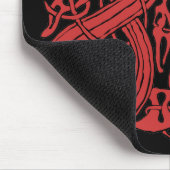 Pre Viking Red, mousepad Muismat (Hoek)