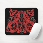 Pre Viking Red, mousepad Muismat (Met muis)