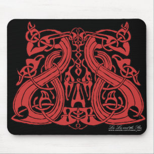 Pre Viking Red, mousepad Muismat