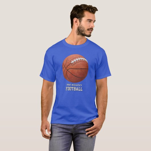 Pre-Wegovy-Football T-shirt (Voorkant volledig)