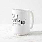 Pre-workout boksmok koffiemok (Voorkant rechts)