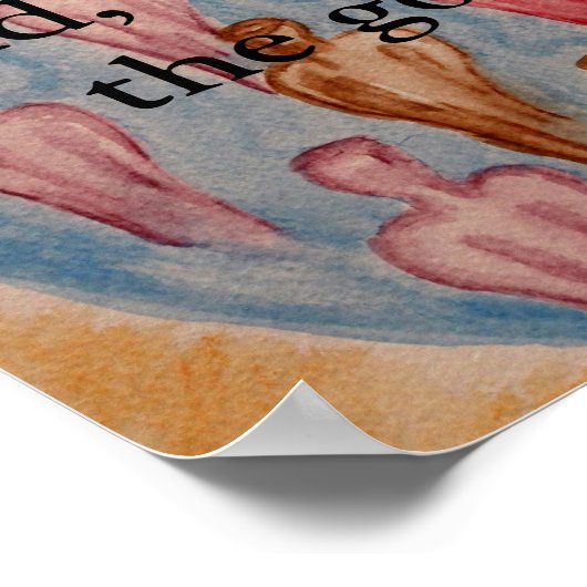 Preach The Gospel Poster (Hoek)