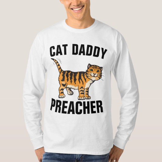 PREACHER CAT LOVER T-Shirts (Voorkant)