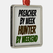 Preacher Hunter Metalen Ornament (Rechts)