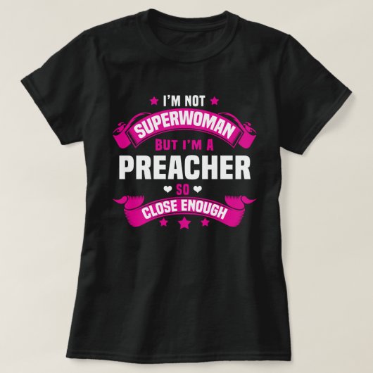 Preacher T-shirt (Design voorkant)