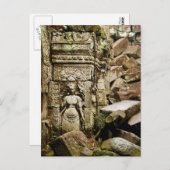 Preah Khan Apsara Briefkaart (Voorkant / Achterkant)