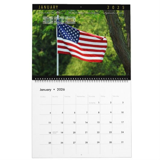 Preamble Perfection Overlay 2025 Kalender (Jan 2026)