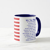 Preambule Grondwet Mok vlag Janz (Voorkant rechts)