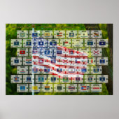 Preambule Perfection - Amerikaanse grondwet Poster (Voorkant)