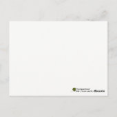 Preambule van de Amerikaanse Grondwet op getexture Briefkaart (Achterkant)