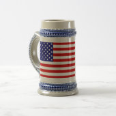 Preambule van de Grondwet Vlag Mok (Voorkant links)