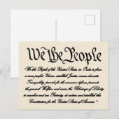 Preambule Verenigde Staten Briefkaart (Voorkant / Achterkant)