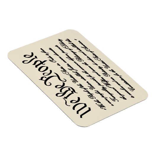 Preambule Verenigde Staten Magneet (Rechterzijde)