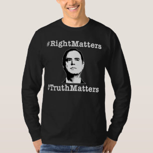 Preapekentestudie Adam Schiff Juist speelt een rol T-shirt