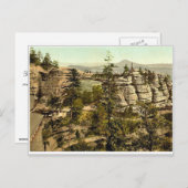 Prebischtor met Rosenberg, Bohemian Zwitserland, Briefkaart (Voorkant / Achterkant)