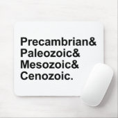 Precambrium Paleozoïcum Mesozoïcum Cenozoïcum Aard Muismat (Met muis)
