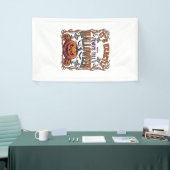 Precies dagen tot Halloween Jack Lantern Vleermuiz Spandoek (Beurs)
