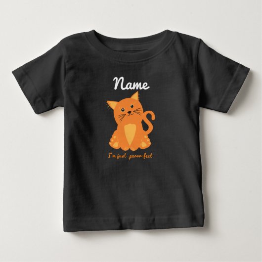 Precies goed Citaat met oranje katje (Voorkant)
