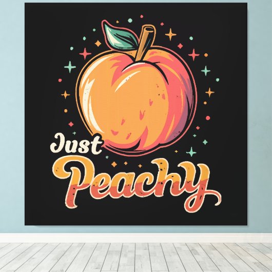 Precies prima! canvas afdruk (Insitu (Houten vloer))