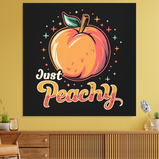 Precies prima! canvas afdruk (Insitu (Woonkamer))
