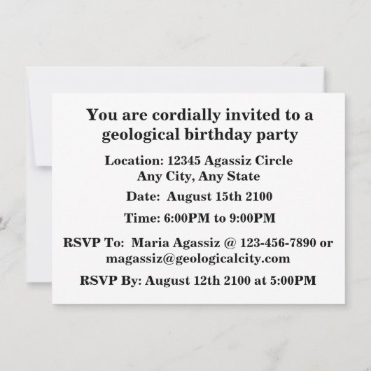 Precies sedimental Inside (Grand Canyon Layers) Kaart (Achterkant)