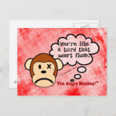 Precies wat er nodig is om je weg te laten gaan briefkaart (Voorkant / Achterkant)