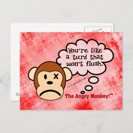 Precies wat er nodig is om je weg te laten gaan briefkaart (Voorkant / Achterkant)