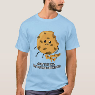 Precies zoals de koekjes afbrokkelen! Schattigee k T-shirt