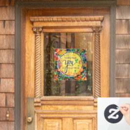 Precies zoals jij bent “Inspirivity” Raamsticker