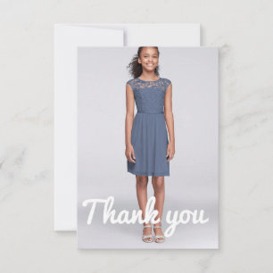 Precieze bevestiging bedankkaart
