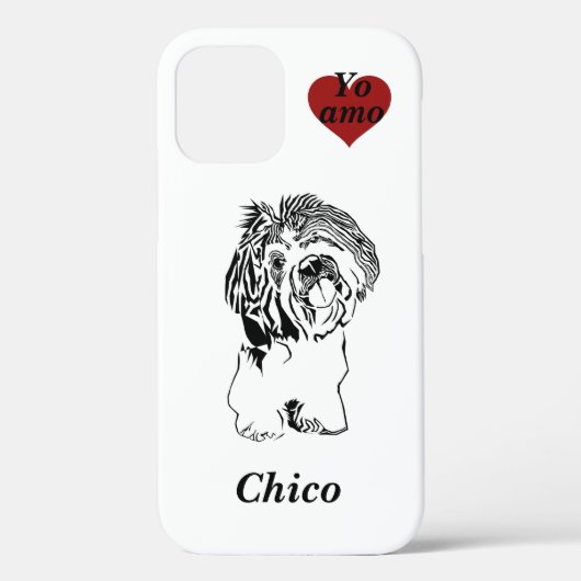 Preciosa Funda Personalizada Shih Tzu Case-Mate iPhone Case (Achterkant)