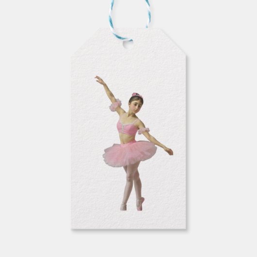 Preciosas bailarinas cadeaulabel (Achterkant)