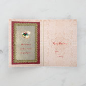 Precious African Doll Holiday Card Kaart (Binnen)