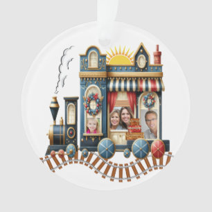 Precious All Occasion Fototrein Ornament