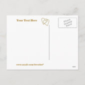 PRECIOUS ANGEL & GOLD HEART VALENTIJN.DESIGN FEESTDAGENKAART (Achterkant)