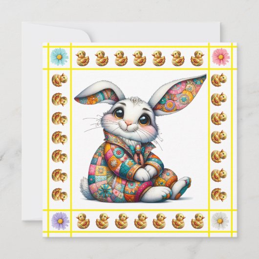 Precious Baby Animals Thema - Uitnodiging (Voorkant)