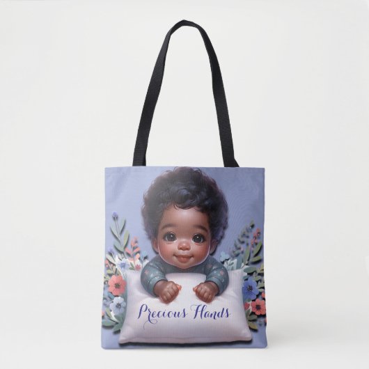 Precious Baby Hands Tote Bag (Voorkant)