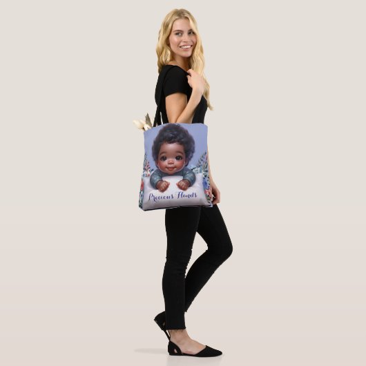 Precious Baby Hands Tote Bag (Op model)