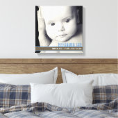 Precious Band Nursery Canvas Art - Blauw (Insitu (Slaapkamer))