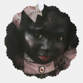 Precious Black Doll Frans Ornament (Voorkant)