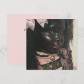 Precious Black Doll Greeting Card Feestdagenkaart (Voorkant / Achterkant)