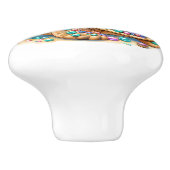 Precious Bling Baby Turtles - Meer onderweg - Keramische Knop (Zijkant)