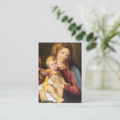 Precious Blood Jesus St. Gertrude Heilige Kaarten Visitekaartje (Staand voorkant)