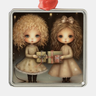 Precious Bonds of Love - Een Vriendschap Metalen Ornament